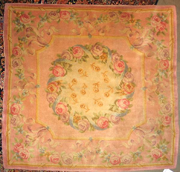 Appraisal: A Savonnerie rug France size approximately ft in x ft