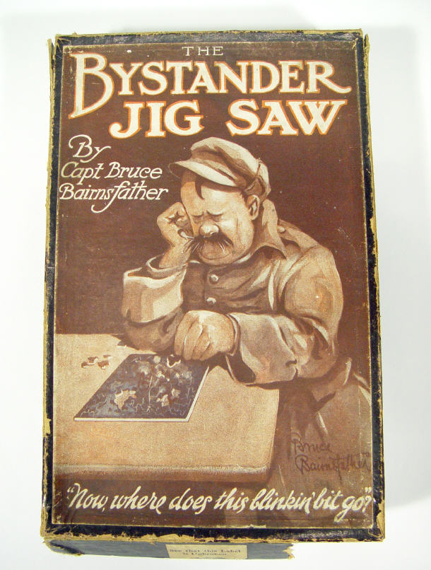 Appraisal: Bruce Bairnsfather military interest jigsaw puzzle 'The Bystander' in original