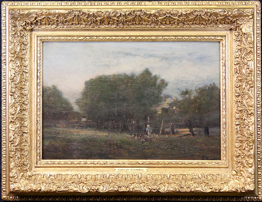 Appraisal: George Inness - George Inness New York Massachusetts Scotland -