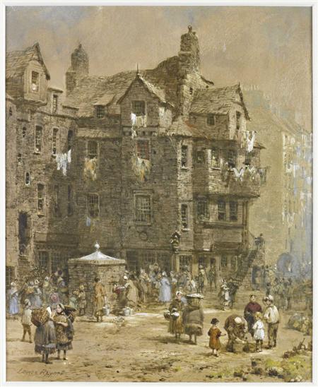 Appraisal: LOUISE RAYNER BRITISH - JOHN KNOX'S HOUSE AND THE HIGH