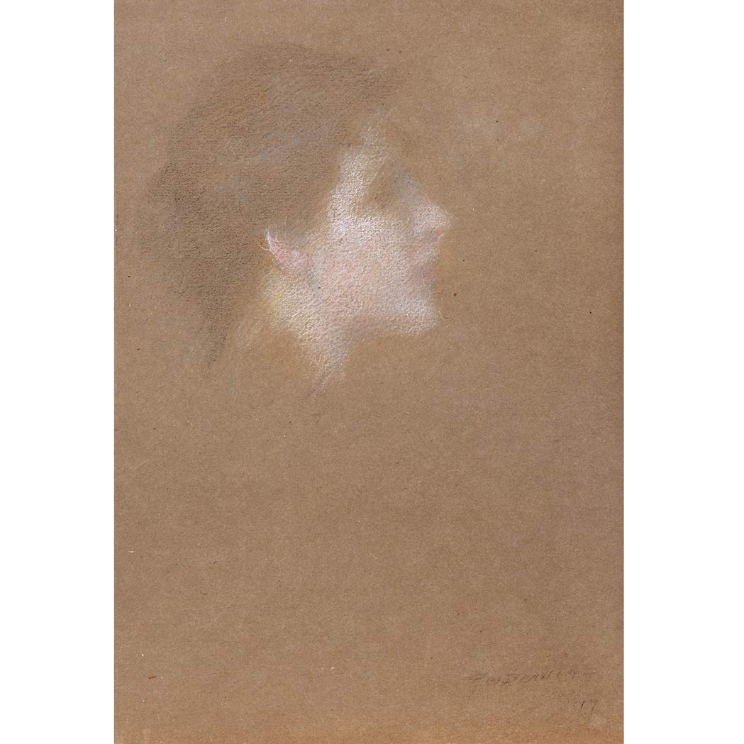 Appraisal: Thomas Wilmer Dewing American - Portrait of a Lady Signed