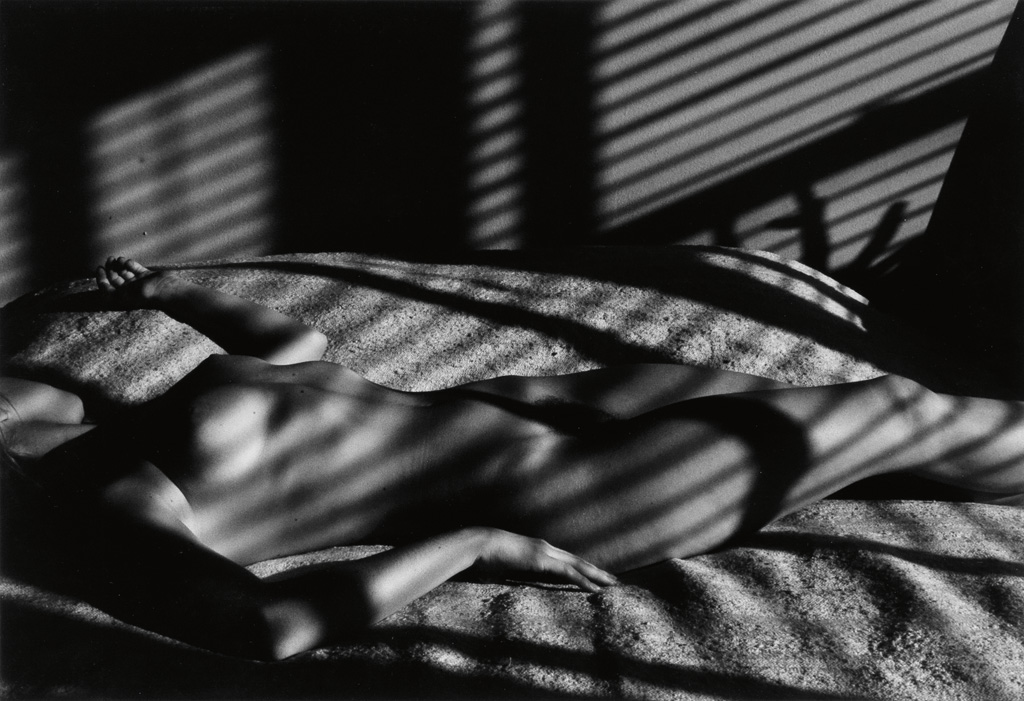 Appraisal: CLERGUE LUCIEN - Nude under blinds New York Silver print