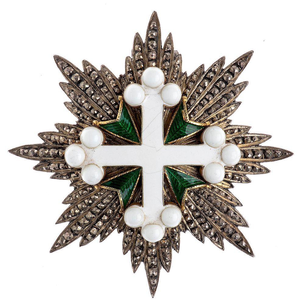 Appraisal: ORDER OF ST MAURITIUS ET LAZARUS GRAND CROSS BREST STAR