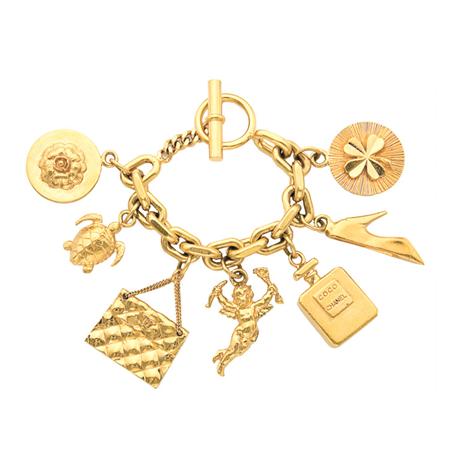 Appraisal: Chanel Icons Charm Bracelet Estimate -