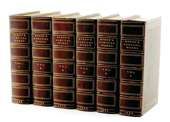 Appraisal: Books Byron's poetical works THE POETICAL WORKS OF LORD BYRON