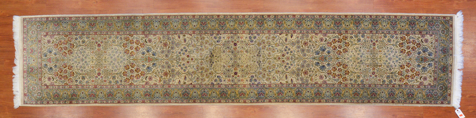 Appraisal: PAKISTANI PERSIAN DESIGN RUNNER X Modern hand-knotted weave