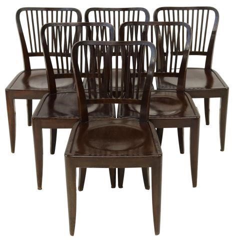 Appraisal: lot of Italian mid-century modern chairs attributed to Paolo Buffa