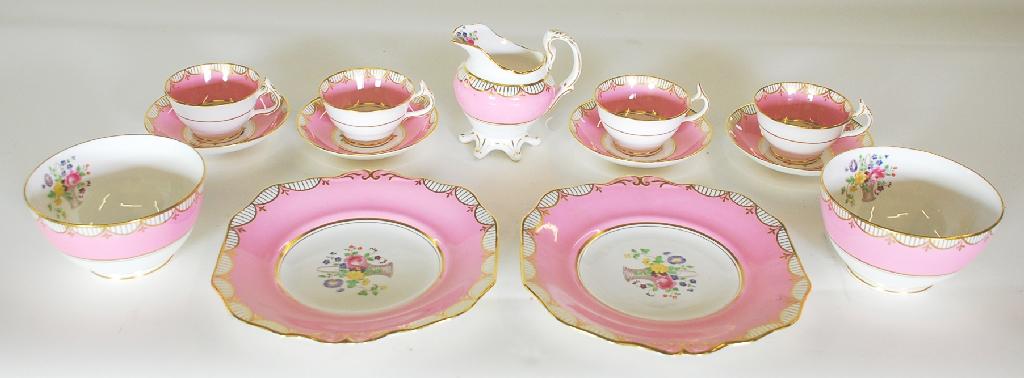 Appraisal: THIRTY EIGHT PIECE 'OLD ROYAL CHINA' PART TEASET now suitable