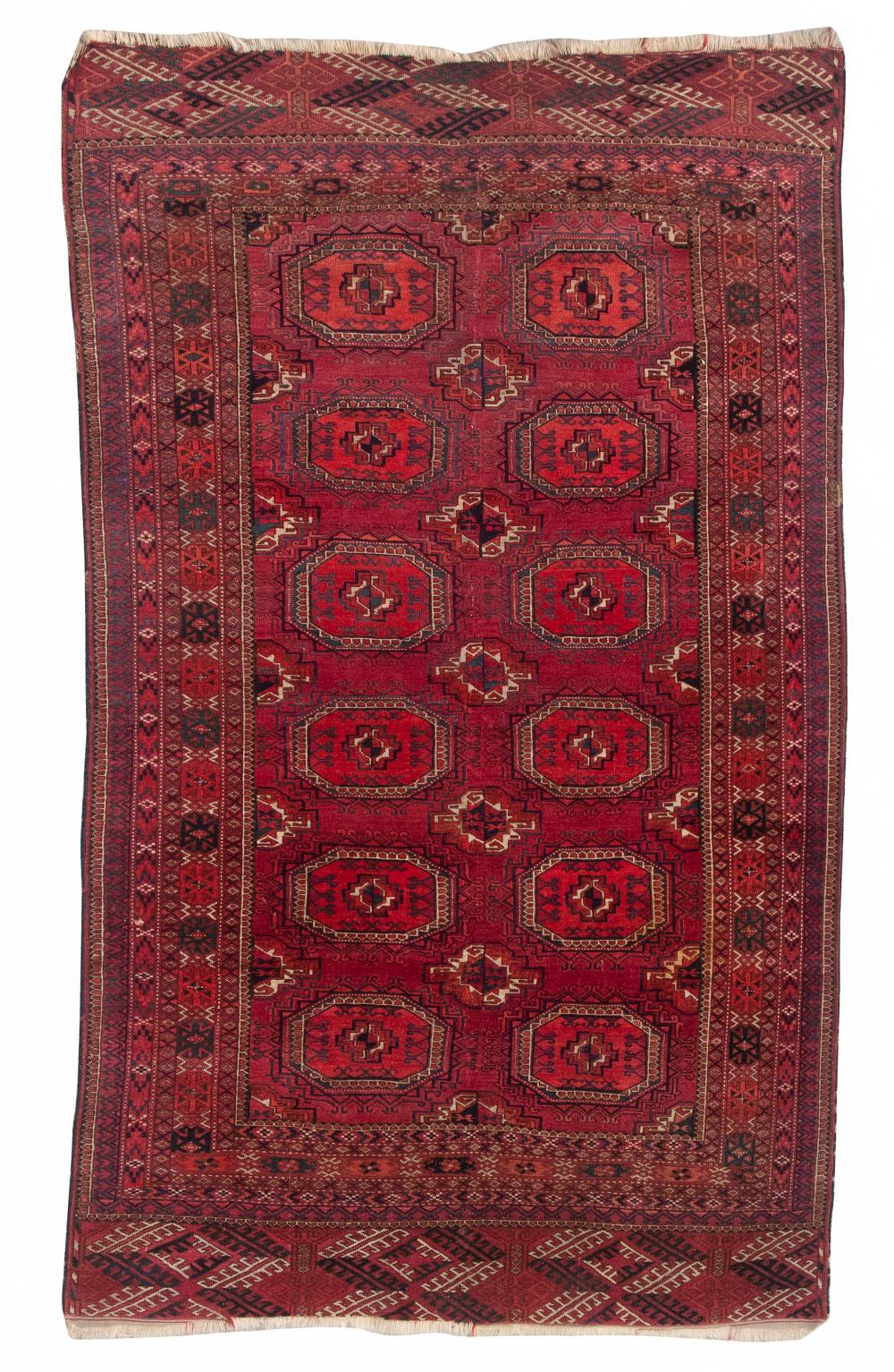 Appraisal: BOKHARA RUG X CIRCA - BOKHARA RUG ' X '