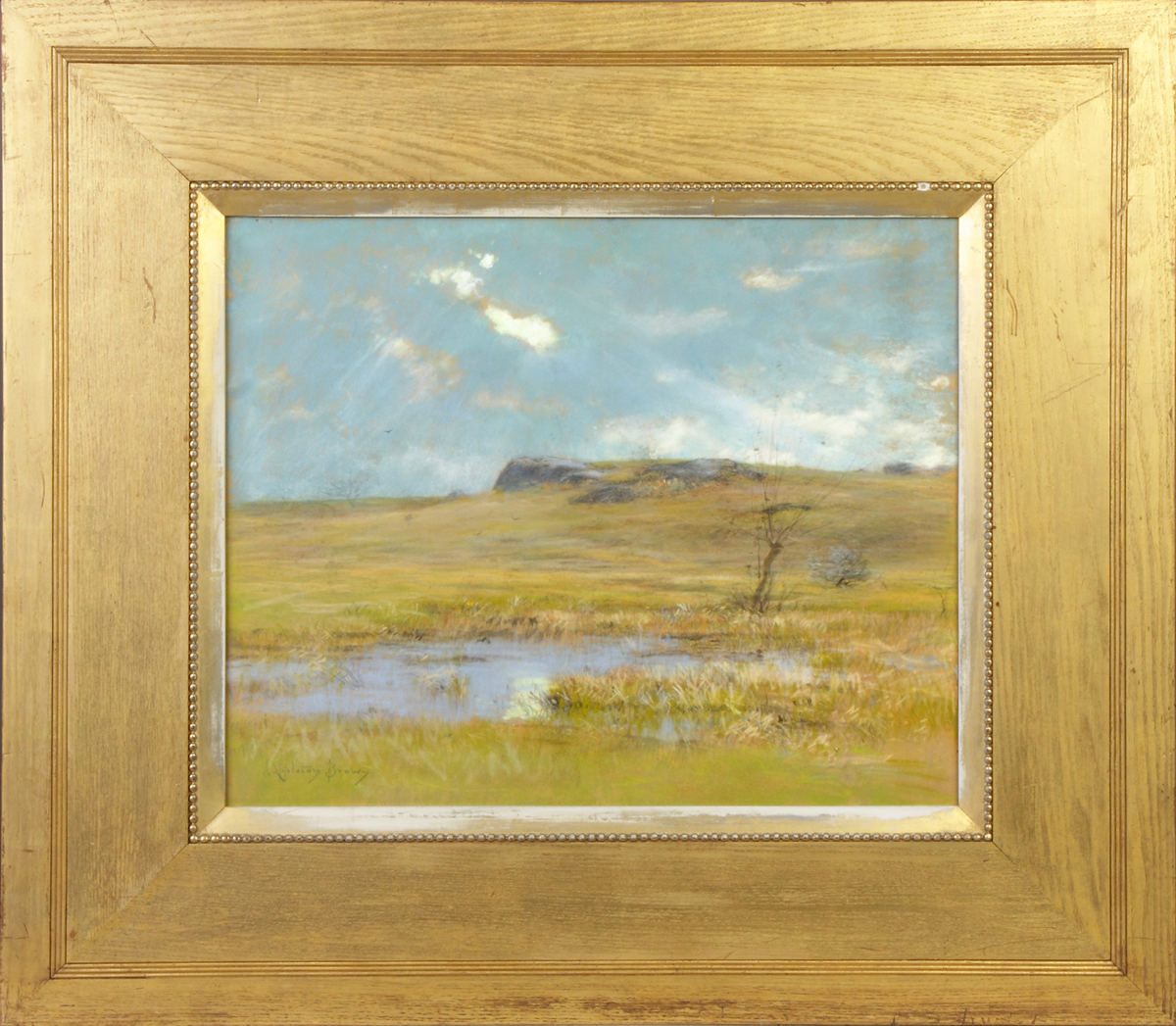 Appraisal: John Appleton Brown American - Landscape Sgn Lower left J