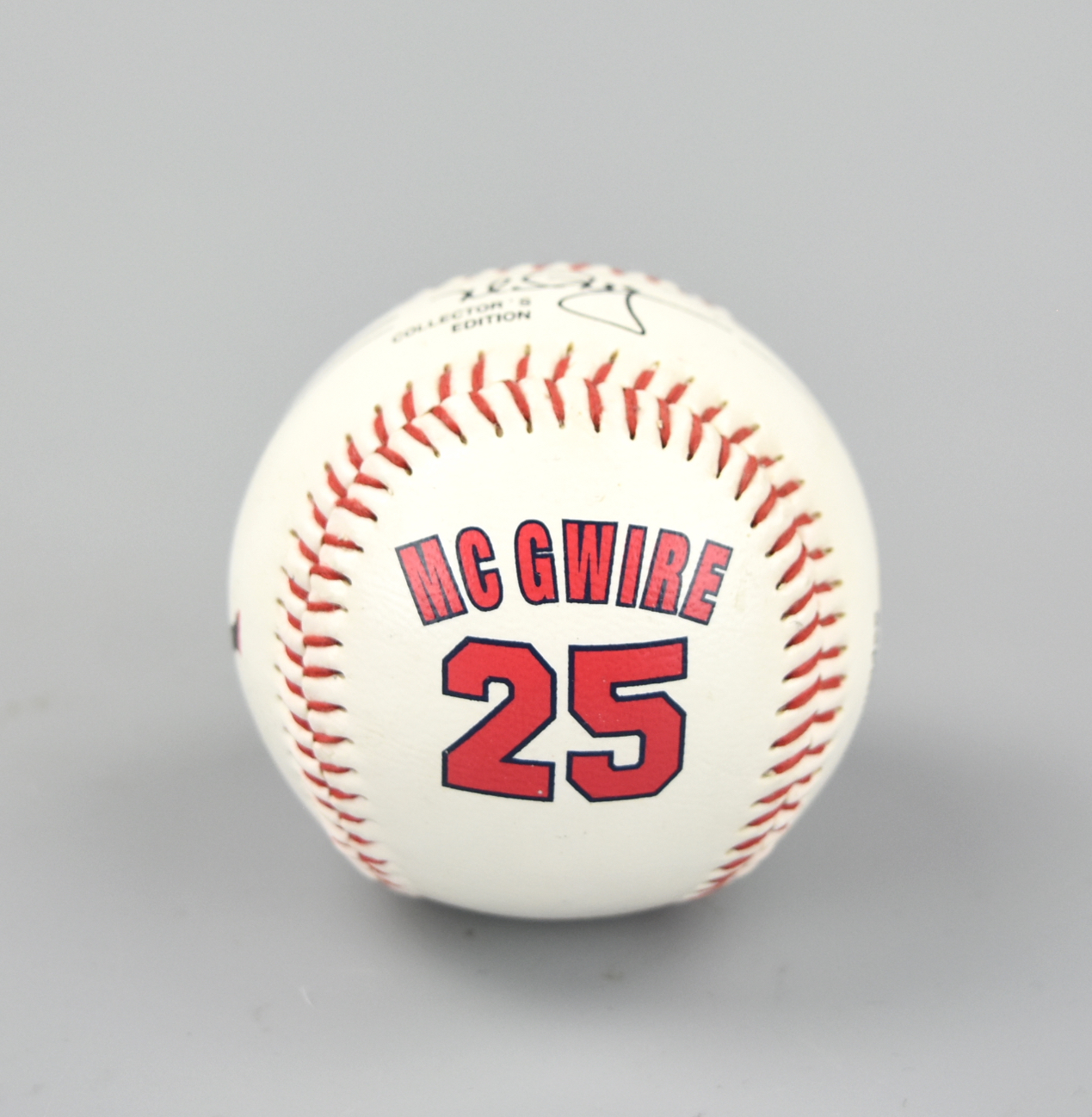 Appraisal: RAWLINGS MARK MCGWIRE COLLECTOR S EDITION BASEBALL Rawlings Mark McGwire