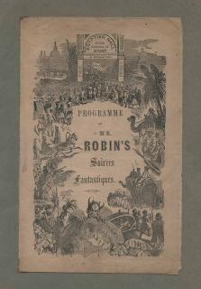 Appraisal: Robin Henri Programme for Mr Robin's Soirees Fantastiques Egyptian Hall