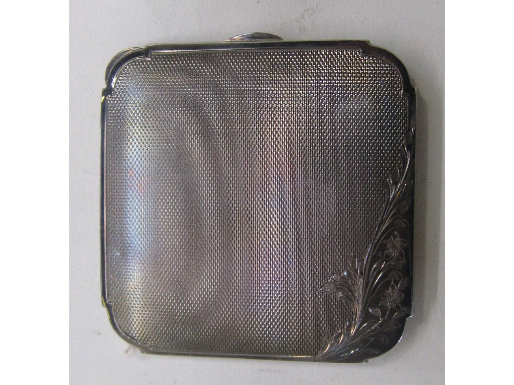 Appraisal: Silver compact Birmingham