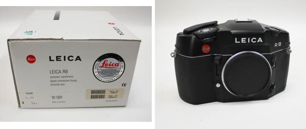 Appraisal: LEICA R CAMERA BODY IN ORIGINAL BOX German s n