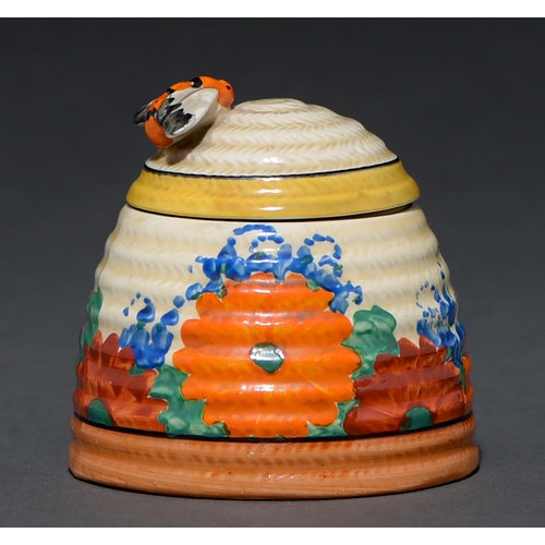 Appraisal: Clarice Cliff An A J Wilkinson Gayday honey pot and