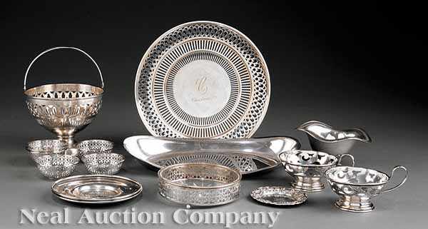 Appraisal: A Miscellaneous Group of American Sterling Silver Small Table Items