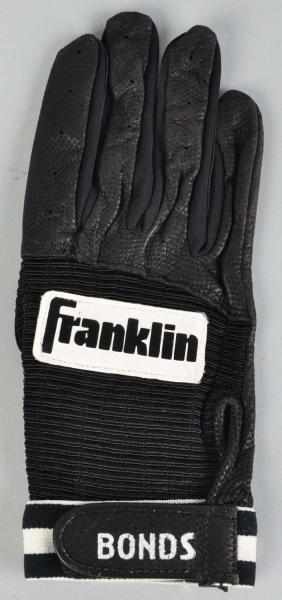 Appraisal: Autographed Barry Bonds Game-Used Batting Glove Description Glove is marked