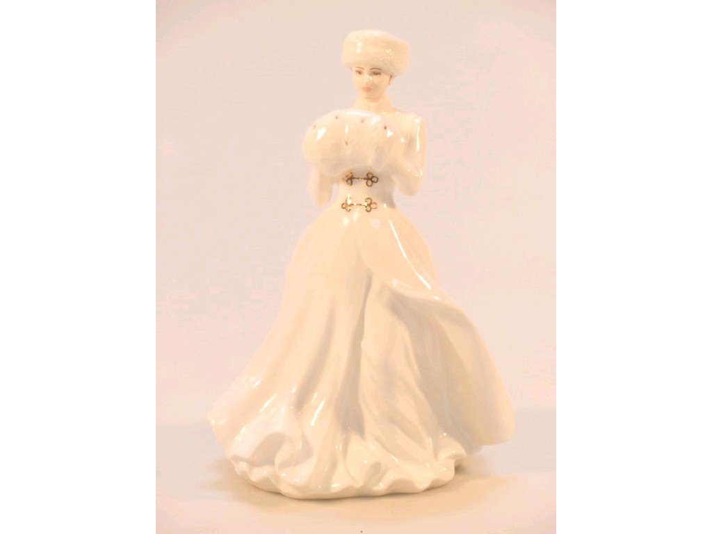 Appraisal: A Royal Doulton Classics figure 'A Winter's Morn' sculptured by