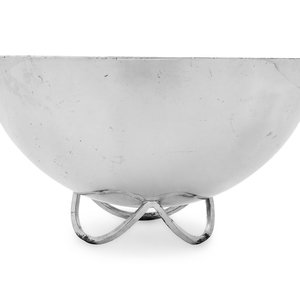 Appraisal: A Cartier Silver Centerpiece Bowl Second Half th Century marked