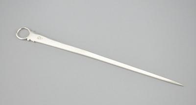 Appraisal: A George III Sterling Silver Skewer by George Smith London