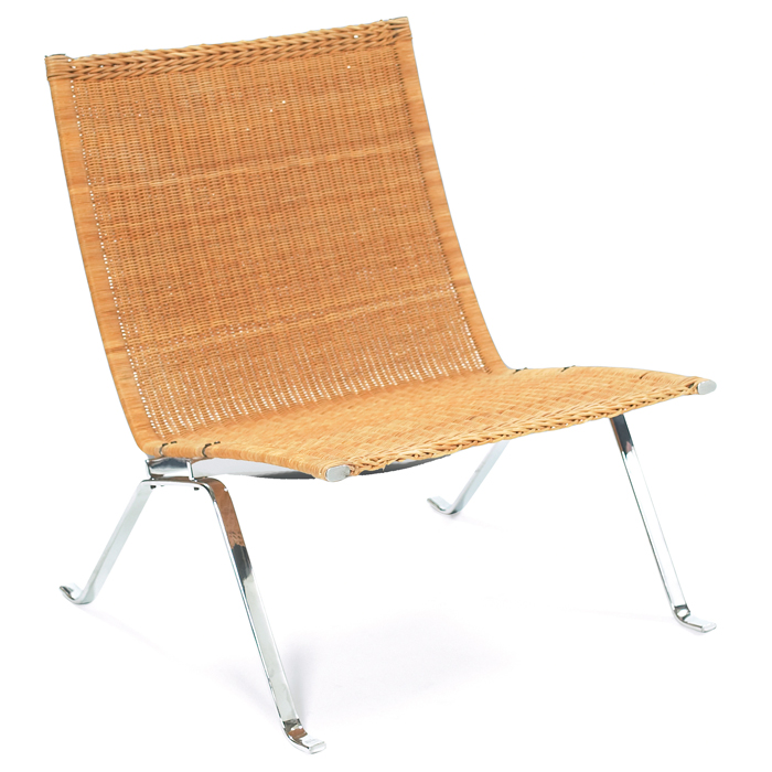 Appraisal: Poul Kjaerholm PK chair probably E Kold Christiansen Denmark original