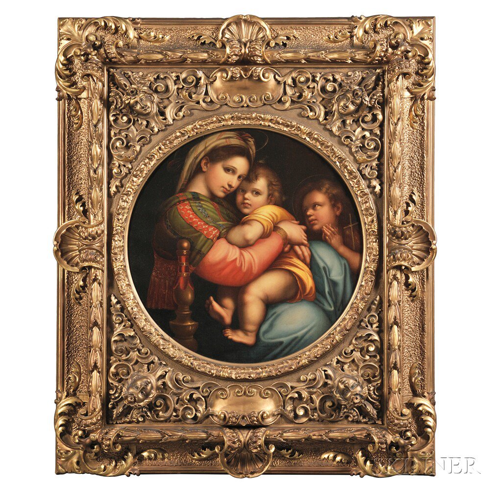 Appraisal: After Raffaello Sanzio called Raphael Italian - Copy after the