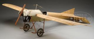 Appraisal: UNUSUAL BLERIOT DISPLAY MODEL OF SINGLE ENGINE FIXED WING EARLY