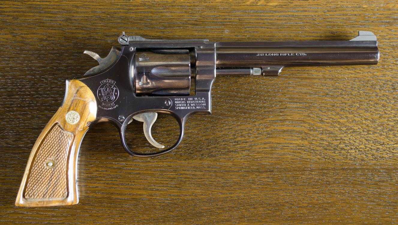 Appraisal: SMITH WESSON MODEL DOUBLE ACTION REVOLVER second engineering change lr