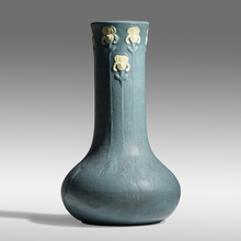 Appraisal: Ruth Erickson for Grueby Faience Company EXCEPTIONAL AND TALL VASE