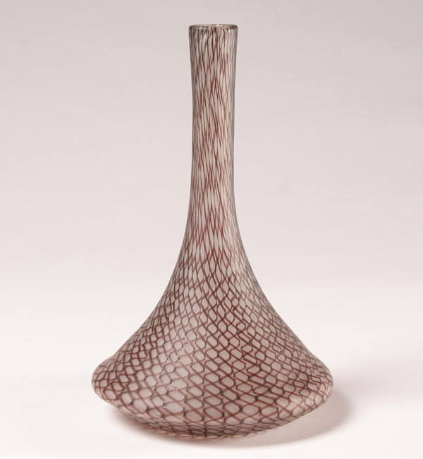 Appraisal: Aureliano Toso designed by Dino Martens Zanfirico vase composed of