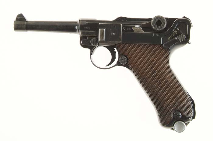 Appraisal: LUGER BYF MAUSER CODE SEMI-AUTO PISTOL Cal mm SN Blued