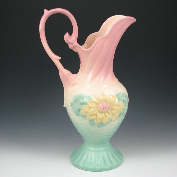 Appraisal: Hull Water Lily L- - Ewer - Mint Hull Water