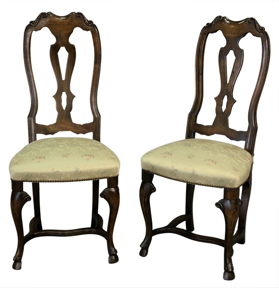 Appraisal: Auffray Company Set of Ten Louis XV Style Dining Chairs