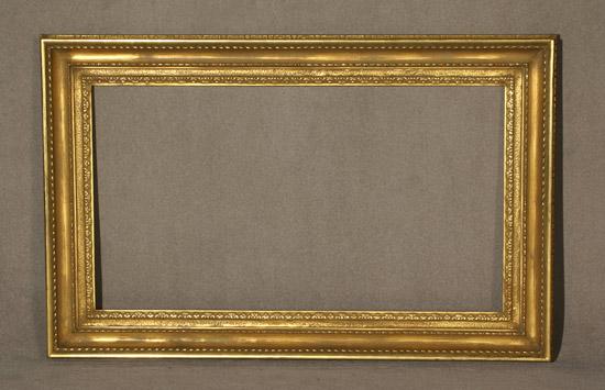 Appraisal: Neoclassical Style Gilt Composition Wood Frame th Century Sight size