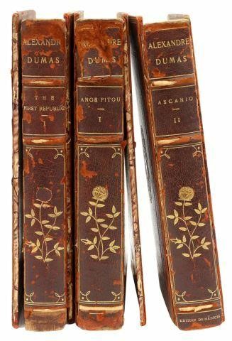 Appraisal: lot of Books Alexandre Dumas - Edition de Medicis numbered