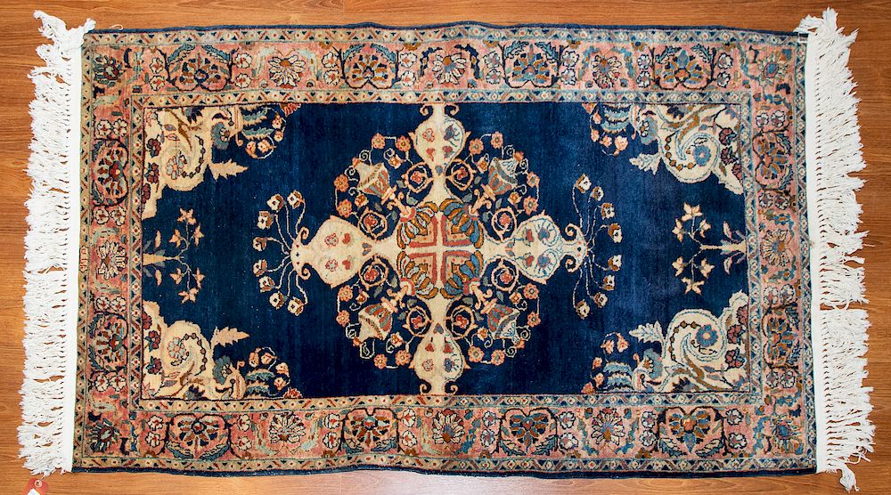 Appraisal: Semi-Antique Sarouk Rug Persia x second quarter- th century Condition