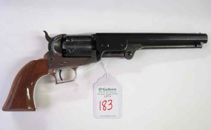 Appraisal: SECOND GENERATION COLT MODEL NAVY PERCUSSION REVOLVER caliber '' octagonal