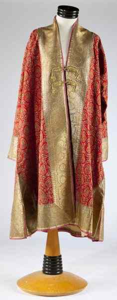 Appraisal: Woven Chinese Robe Dress th century or earlier of allover