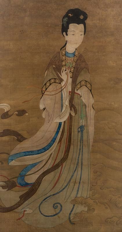 Appraisal: CHINESE TH- TH CENTURY CHINESE TH- TH CENTURY Portrait of