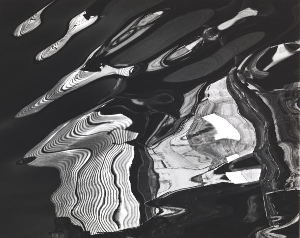 Appraisal: BRETT WESTON AMERICAN - x photograph Untitled Reflections on Metal