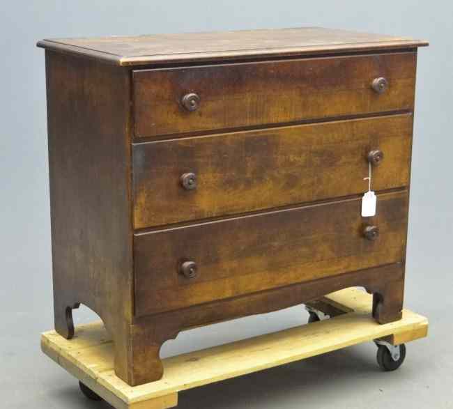 Appraisal: th c chest drawers '' W '' D '' Ht