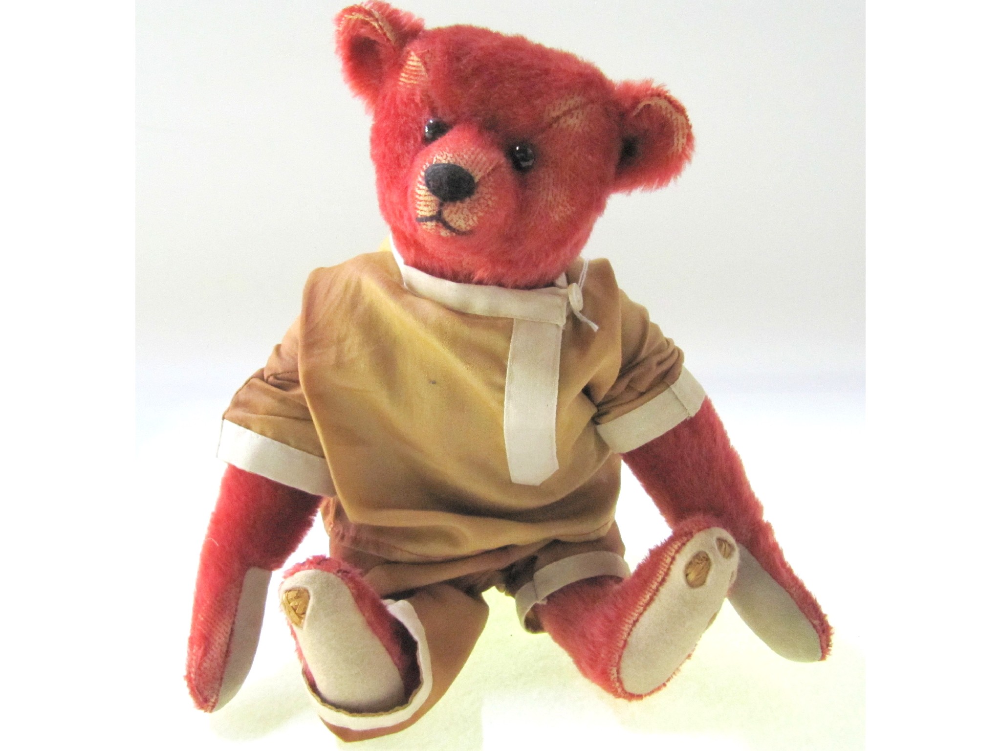 Appraisal: A limited edition Steiff teddy bear a replica of Alfonzo