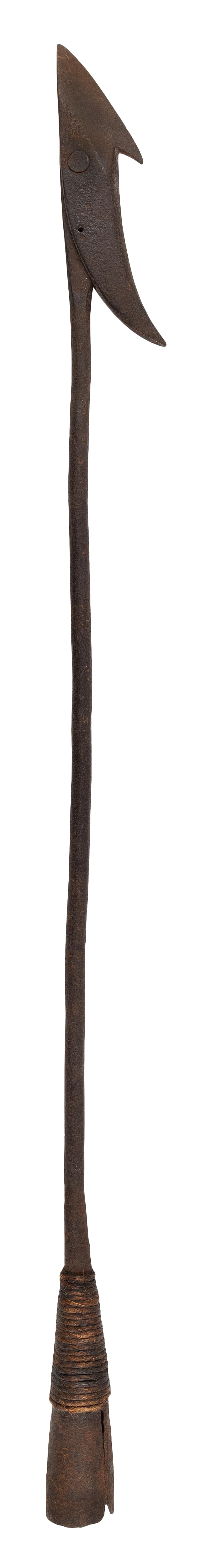 Appraisal: ACUTE BARBED IMPROVED TOGGLE-HEAD HARPOON EARLY TH CENTURY LENGTH ACUTE