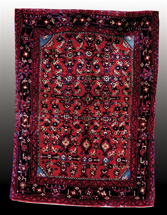 Appraisal: Antique Persian Malayer carpet circa ' x '