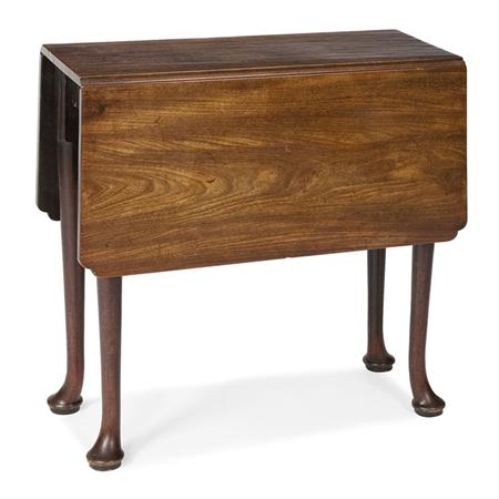 Appraisal: George II Mahogany Drop-Leaf Table Estimate -