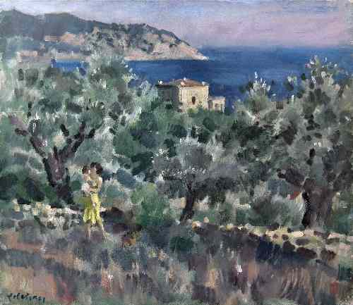 Appraisal: Colin Colahan - - Oil painting - ''La Ciotat ''