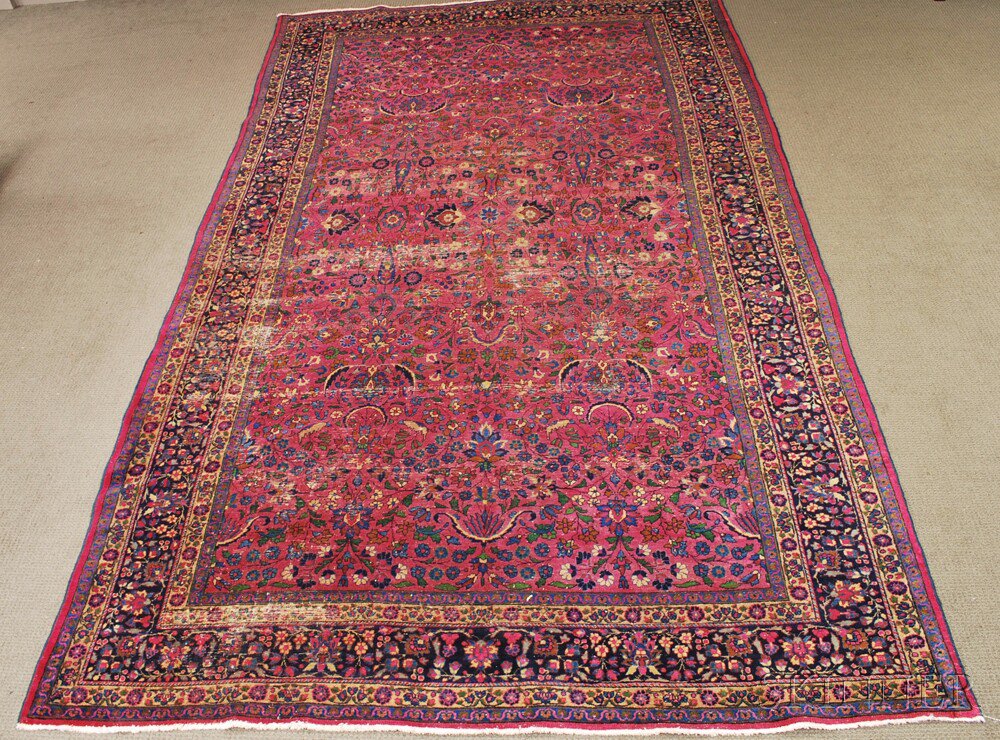 Appraisal: Meshed Carpet Northeast Persia second quarter th century areas of