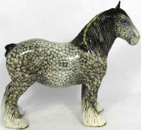 Appraisal: Beswick Shire Horse in Rocking Horse Grey early example with