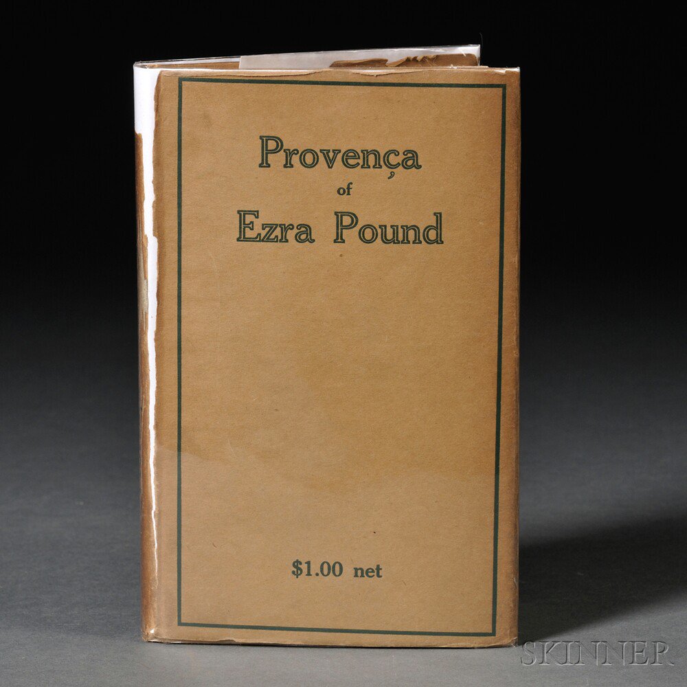 Appraisal: Pound Ezra - Proven a Boston Small Maynard and Co