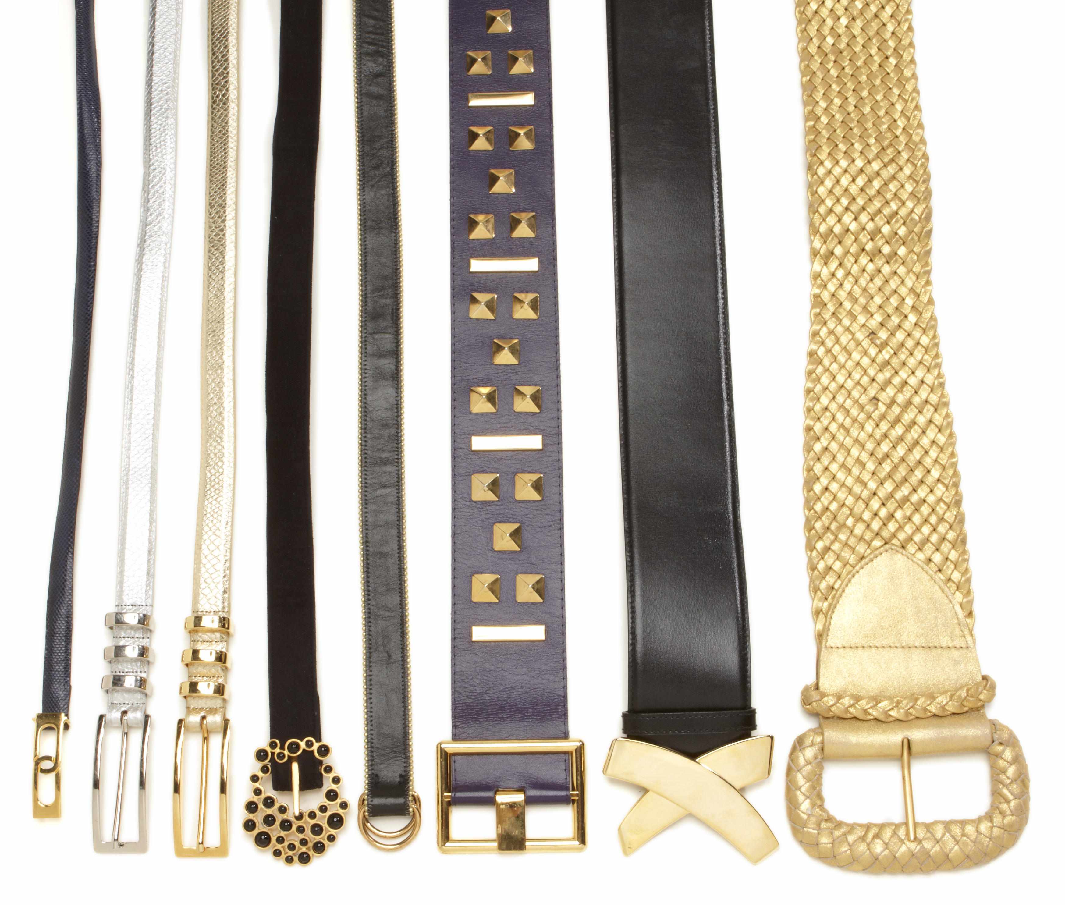 Appraisal: A Paloma Picasso belt together with a group of other